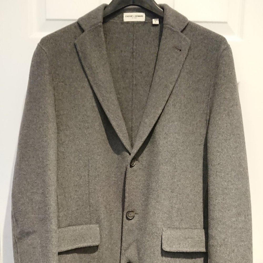 Crosby & Howard Men's Lite Wool Dress Coat